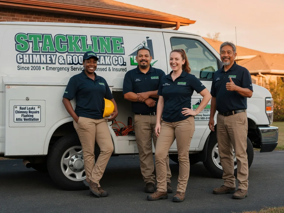 Chimney flashing repair company in La Marque, TX